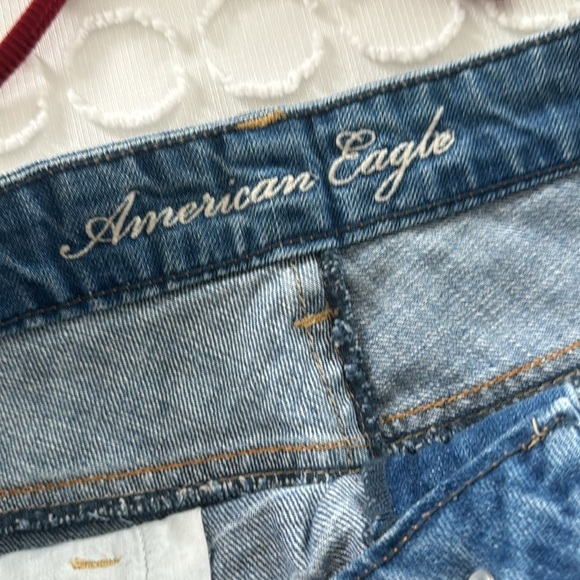 American Eagle Denim distressed skirt - Picture 4 of 7